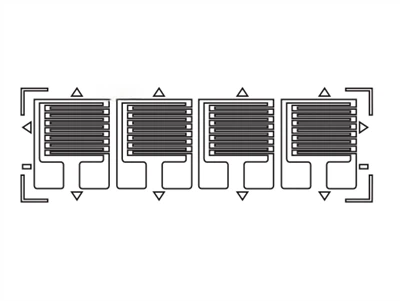 Strainômetros de ponte completa tipo flexão